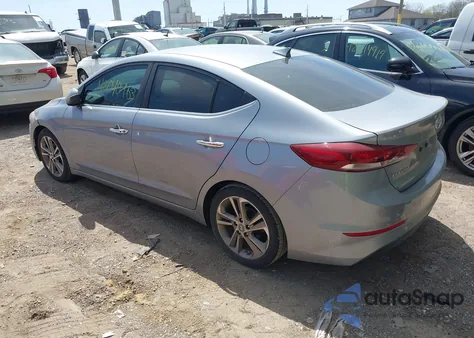 2017 Hyundai Elantra Limited from USA, damaged, VIN 5NPD84LF6HH114746